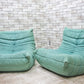 リーンロゼ ligne roset トーゴ TOGO ソファ 1人掛け ファブリック ミッシェル・デュカロワ Michel Ducaroy A ●