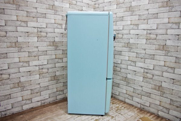 ナショナル National ウィル WiLL Fridge mini 冷蔵庫 162L ターコイズ カラー 2004年製 ●