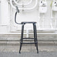 ニコルチェア NICOLLE CHAIR 60 ブラック スチール ハイチェア 専用牛革シートパッド付き ザ・コンランショップ THE CONRAN SHOP 取扱い 総額：46,440円 A ◇