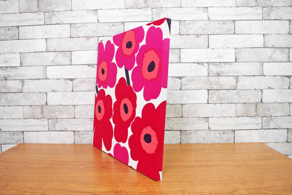 マリメッコ marimekko ウニッコ UNIKKO ファブリックパネル 50 × 50 ●