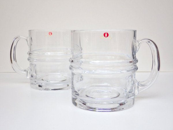 イッタラ iittala ピサラレンガス Pisararengas ビアジョッキ ビールグラス ティモ・サルパネヴァ 旧ロゴシール A ♪