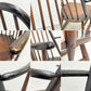 アーコール Ercol クエーカー ロッキングチェア アームチェア コロニアル ブラウン エルム材 ビーチ材 UKビンテージ 英国家具 ●