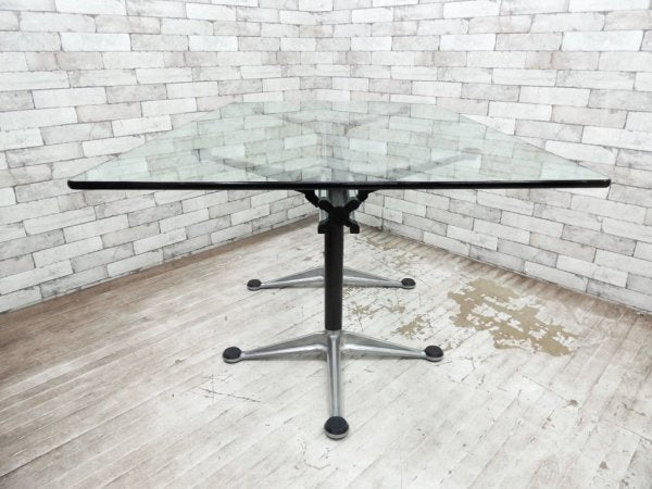 ハーマンミラー Herman Miller バーディックグループテーブル Burdick Group Table カンファレンステーブル ガラステーブル ●