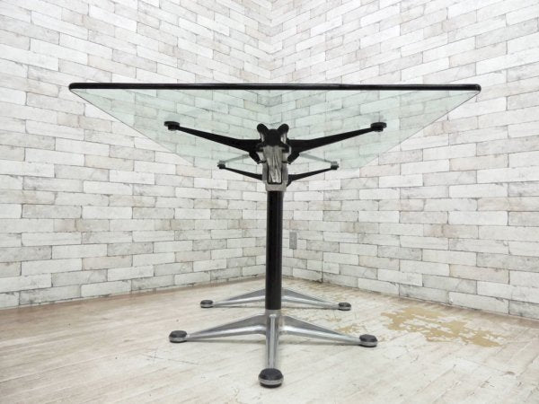 ハーマンミラー Herman Miller バーディックグループテーブル Burdick Group Table カンファレンステーブル ガラステーブル ●