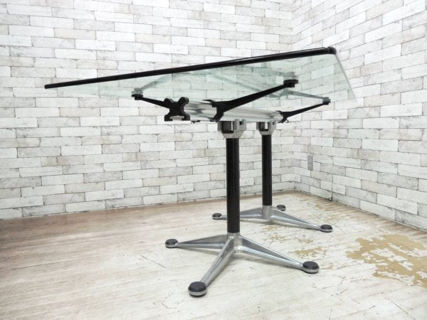 ハーマンミラー Herman Miller バーディックグループテーブル Burdick Group Table カンファレンステーブル ガラステーブル ●