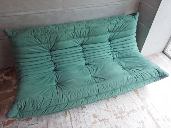 リーンロゼ ligne roset トーゴ Togo ソファ 3シーター 3P ミッシェルデュカロワ Michel Ducaroy ♪