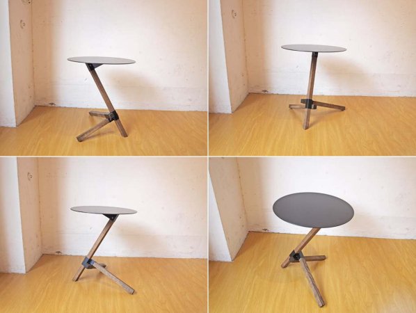 デュエンデ Duende トレ TRE サイドテーブル Side table 3本脚 オーク材オイルステイン仕上げ シボネ センプレ取扱 ★