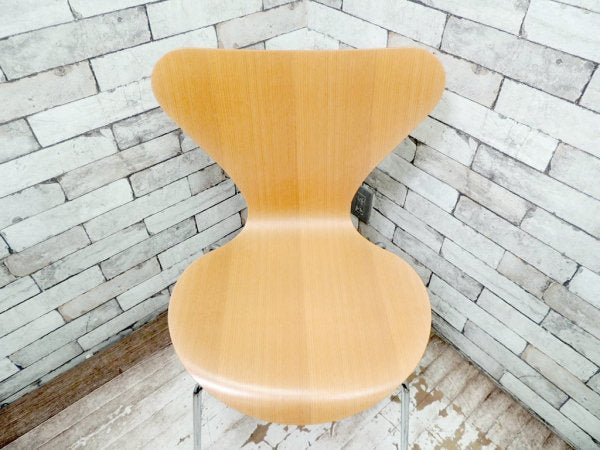 フリッツハンセン Fritz Hansen セブンチェア ビーチ材 ナチュラル アルネ・ヤコブセン Arne Jacobsen デンマーク 北欧家具 A ●