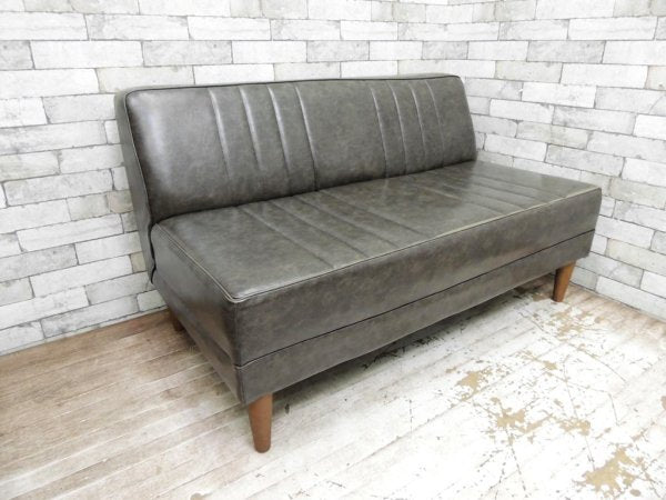 ニコアンド niko and... クラシック ダイナー CLASSIC DINER ベンチ ソファ BENCH SOFA  アメリカンレトロ ●