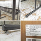 クラッシュゲート CRUSH GATE ノットアンティークス knot antiques グリット2 GRIT?ダイニングテーブル オーク材天板 アイアンレッグ W110cm ●