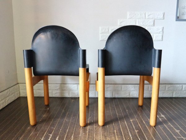 トーネット THONET フレックス サイドチェア FLEX Side Chair 2脚セット スタッキング 曲木 ゲルド・ランゲ デザイン ドイツ ◎