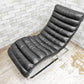 ハロ HALO ビルバオ デイベッド BILBAO DAYBED シェーズロング OLD SADDLE BLACK ビンテージ加工 ブラック 定価約216,000円 ●