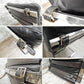 ハロ HALO ビルバオ デイベッド BILBAO DAYBED シェーズロング OLD SADDLE BLACK ビンテージ加工 ブラック 定価約216,000円 ●