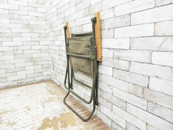 ブリティッシュ アーミー British Army ローバー チェア Rover Chair フォールディングチェア ビンテージ イギリス軍 1994年製 A ●