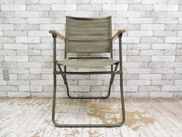ブリティッシュ アーミー British Army ローバー チェア Rover Chair フォールディングチェア ビンテージ イギリス軍 1994年製 A ●