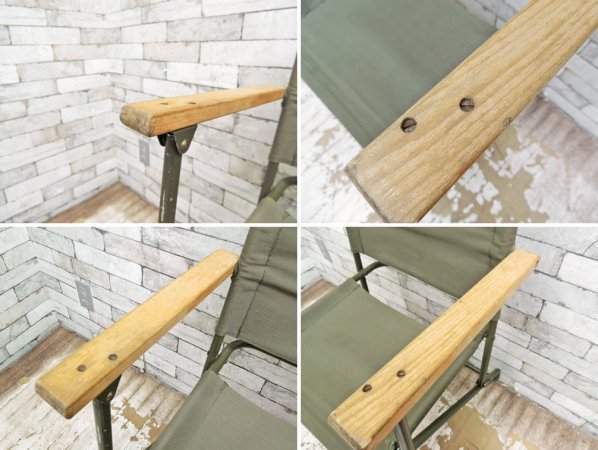 ブリティッシュ アーミー British Army ローバー チェア Rover Chair フォールディングチェア ビンテージ イギリス軍 1994年製 A ●