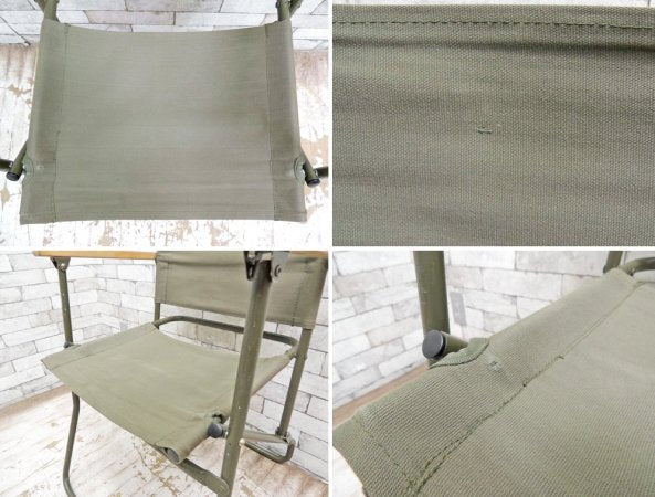 ブリティッシュ アーミー British Army ローバー チェア Rover Chair フォールディングチェア ビンテージ イギリス軍 1994年製 A ●