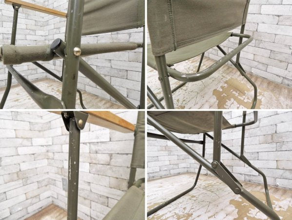 ブリティッシュ アーミー British Army ローバー チェア Rover Chair フォールディングチェア ビンテージ イギリス軍 1994年製 A ●