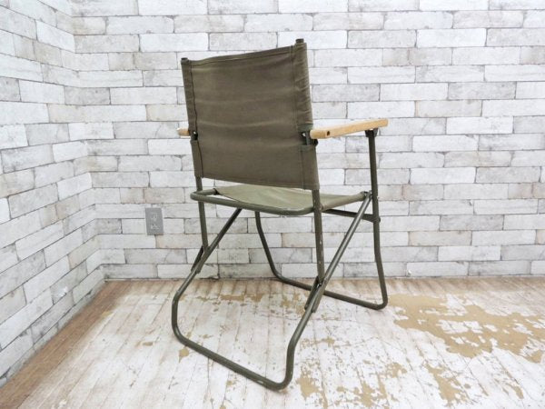 ブリティッシュ アーミー British Army ローバー チェア Rover Chair フォールディングチェア ビンテージ イギリス軍 1994年製 B ●