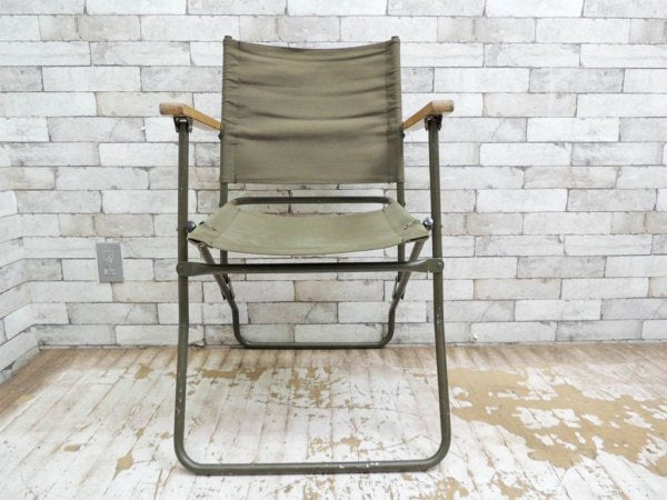 ブリティッシュ アーミー British Army ローバー チェア Rover Chair フォールディングチェア ビンテージ イギリス軍 1994年製 B ●