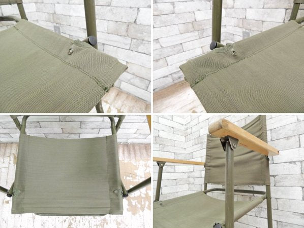 ブリティッシュ アーミー British Army ローバー チェア Rover Chair フォールディングチェア ビンテージ イギリス軍 1994年製 B ●
