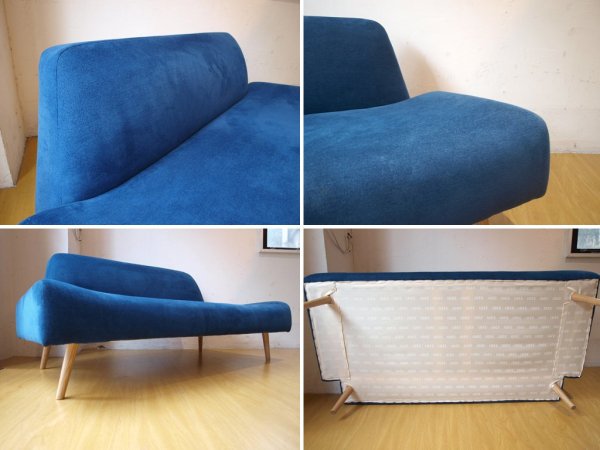 イデー IDEE アーオ ソファ AO SOFA 2人掛け ネイビー 岡嶌要 ★