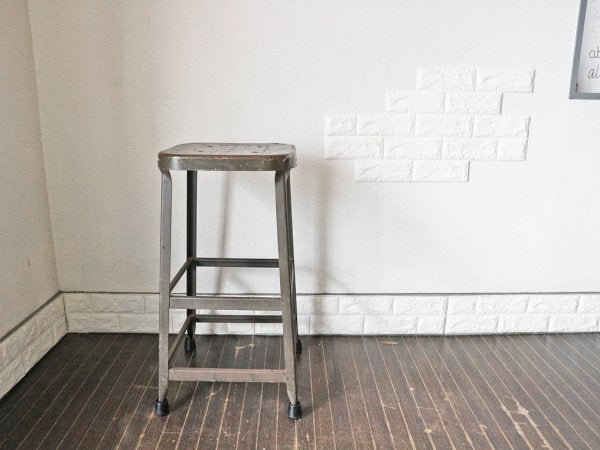 リオン LYON ファクトリースツール FACTORY STOOL ハイスツール インダストリアル アメリカ ビンテージ カウンターチェア ◎