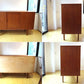 北欧ビンテージ チーク材 サイドボード キャビネット Sideboard cabinet デンマーク 引き戸扉 W：160ｃｍ ★