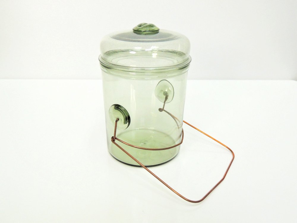 ピーターアイビー Peter Ivy 保存瓶 Coffee jar ガラス 作家 器 流動研究所 ●