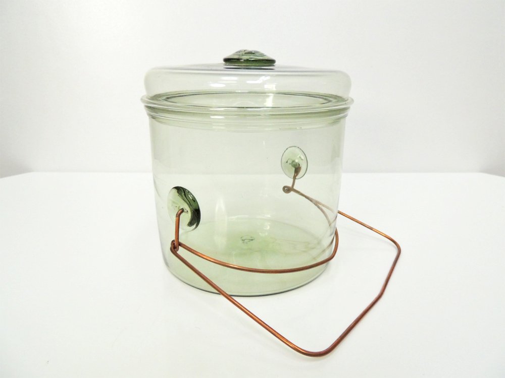 ピーターアイビー Peter Ivy 保存瓶 Okome jar Sサイズ ガラス 作家 器 流動研究所 ●