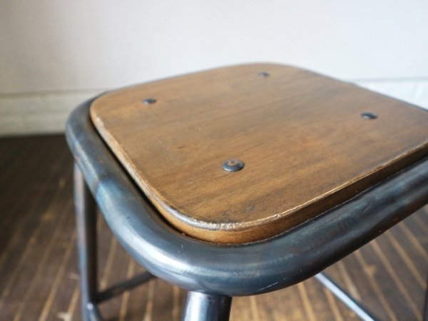 アクメ ACME Furniture アバロン AVALON スツール STOOL アイアンフレーム 廃盤品 ◎