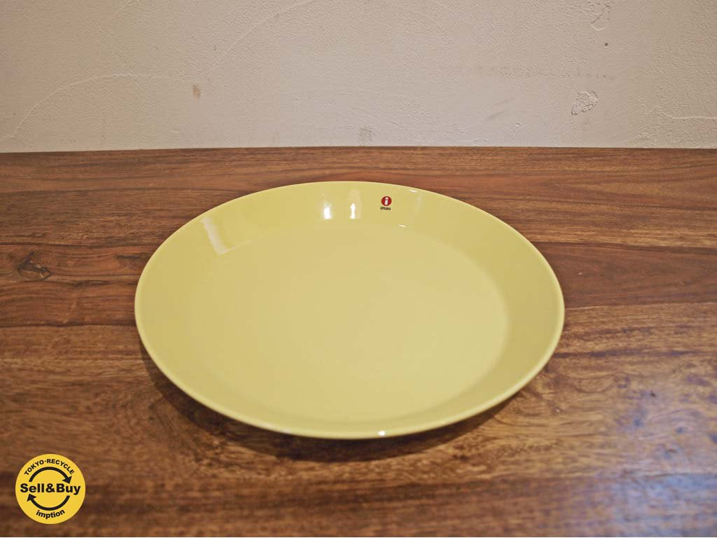 イッタラ iittala ティーマ TEEMA プレート 26cm イエロー Yellow カイ フランク Kaj Franck デザイン 未使用品 B ★