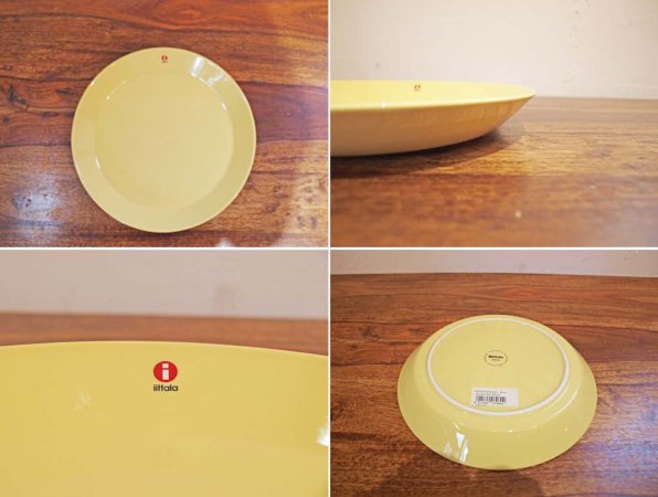 イッタラ iittala ティーマ TEEMA プレート 26cm イエロー Yellow カイ フランク Kaj Franck デザイン 未使用品 B ★