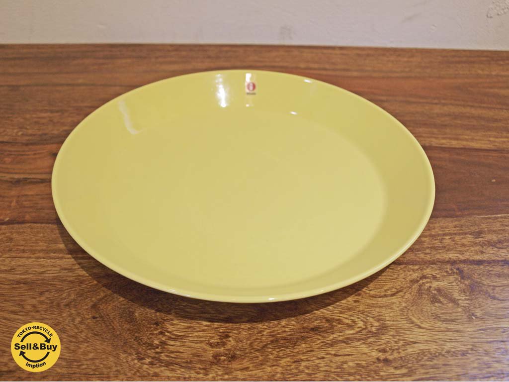 イッタラ iittala ティーマ TEEMA プレート 26cm イエロー Yellow カイ フランク Kaj Franck デザイン 未使用品 C ★