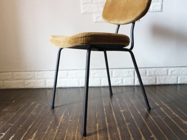 トラックファニチャー TRUCK FURNITURE SUTTO DINING CHAIR ダイニングチェア コーデュロイ×スチールフレーム ◎