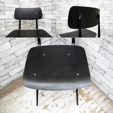 AHREND CIRKEL リザルトチェア Result Chair ブラック 60's ビンテージ フリソ・クラマー ウィム・リートフェルト ●