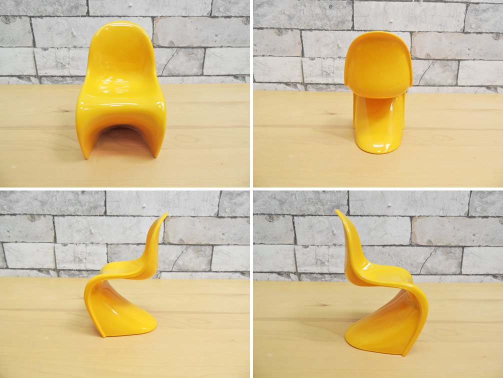 ヴィトラ デザイン ミュージアム Vitra Design Museum パントンチェア Panton Chair 5色セット 1/6サイズ ●