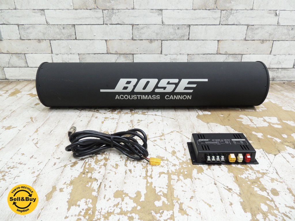 ボーズ BOSE AM-033 サブウーファー アクースティマス キャノン ACOUSTIMASS CANNON スピーカー オーディオ機器 B ●