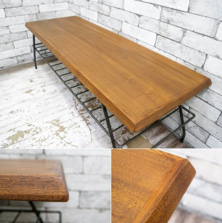 アクメ ACME Funiture オリジナルデザイン BELLS FACTORY COFFEE TABLE コーヒーテーブル Lサイズ ●