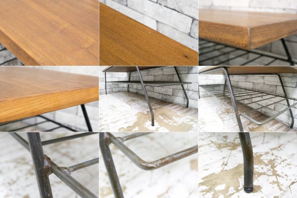 アクメ ACME Funiture オリジナルデザイン BELLS FACTORY COFFEE TABLE コーヒーテーブル Lサイズ ●