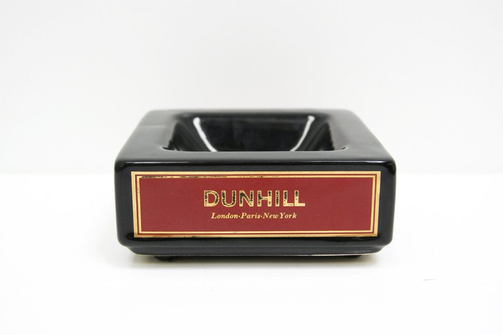 ダンヒル dunhill アッシュトレイ 灰皿 陶製 ビンテージ ●