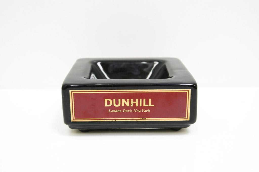 ダンヒル dunhill アッシュトレイ 灰皿 陶製 ビンテージ ●