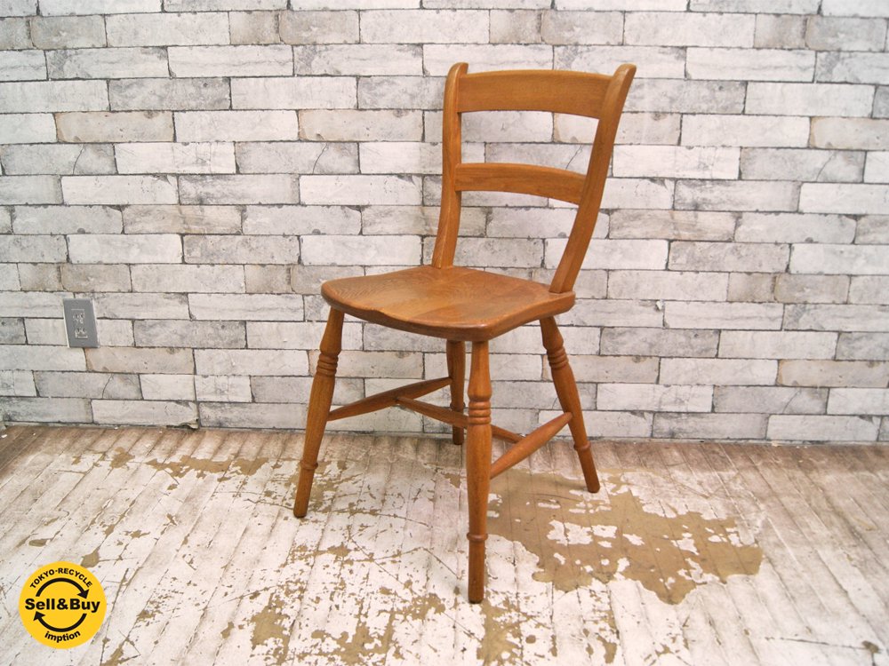 パシフィックファニチャーサービス PACIFIC FURNITURE SERVICE P.F.S キッチンチェア ストレートチェア UKアンティークスタイル A ●