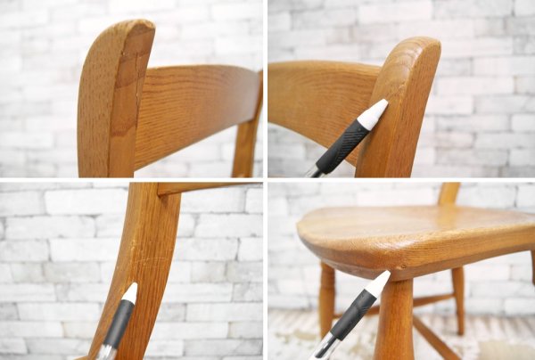 パシフィックファニチャーサービス PACIFIC FURNITURE SERVICE P.F.S キッチンチェア ストレートチェア UKアンティークスタイル A ●