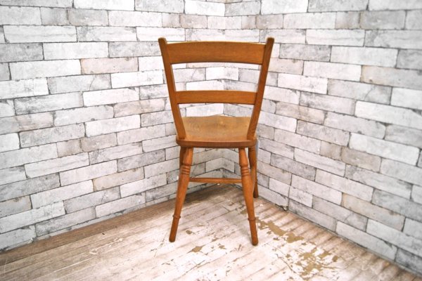 パシフィックファニチャーサービス PACIFIC FURNITURE SERVICE P.F.S キッチンチェア ストレートチェア UKアンティークスタイル B ●