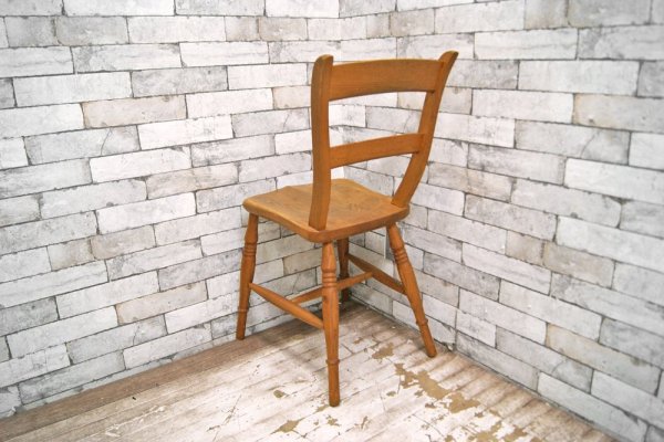 パシフィックファニチャーサービス PACIFIC FURNITURE SERVICE P.F.S キッチンチェア ストレートチェア UKアンティークスタイル B ●