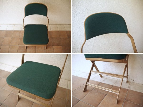 クラリン CLARIN フォールディングチェア 折り畳みチェア Folding chair フルクッション USA P.F.S取扱 定価\29,160- ◇