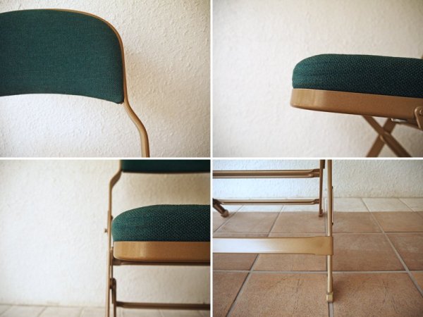 クラリン CLARIN フォールディングチェア 折り畳みチェア Folding chair フルクッション USA P.F.S取扱 定価\29,160- ◇