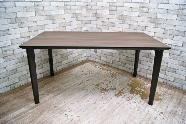 松田家具 MATSUDA MT Dining ダイニングテーブル モダンデザイン ブラウン W150cm 定価￥116,640- ●