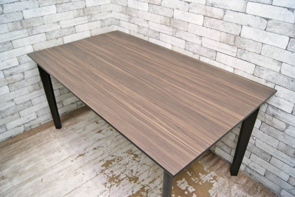 松田家具 MATSUDA MT Dining ダイニングテーブル モダンデザイン ブラウン W150cm 定価￥116,640- ●